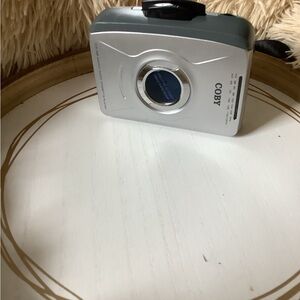 Coby Silver and Gray cassette player  sku225